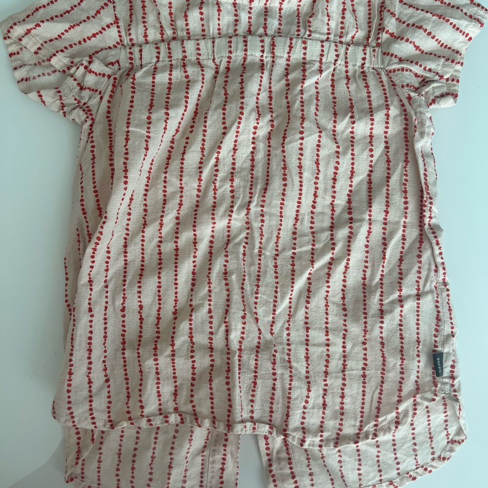 Imps & Elfs Red Patterned Shirt